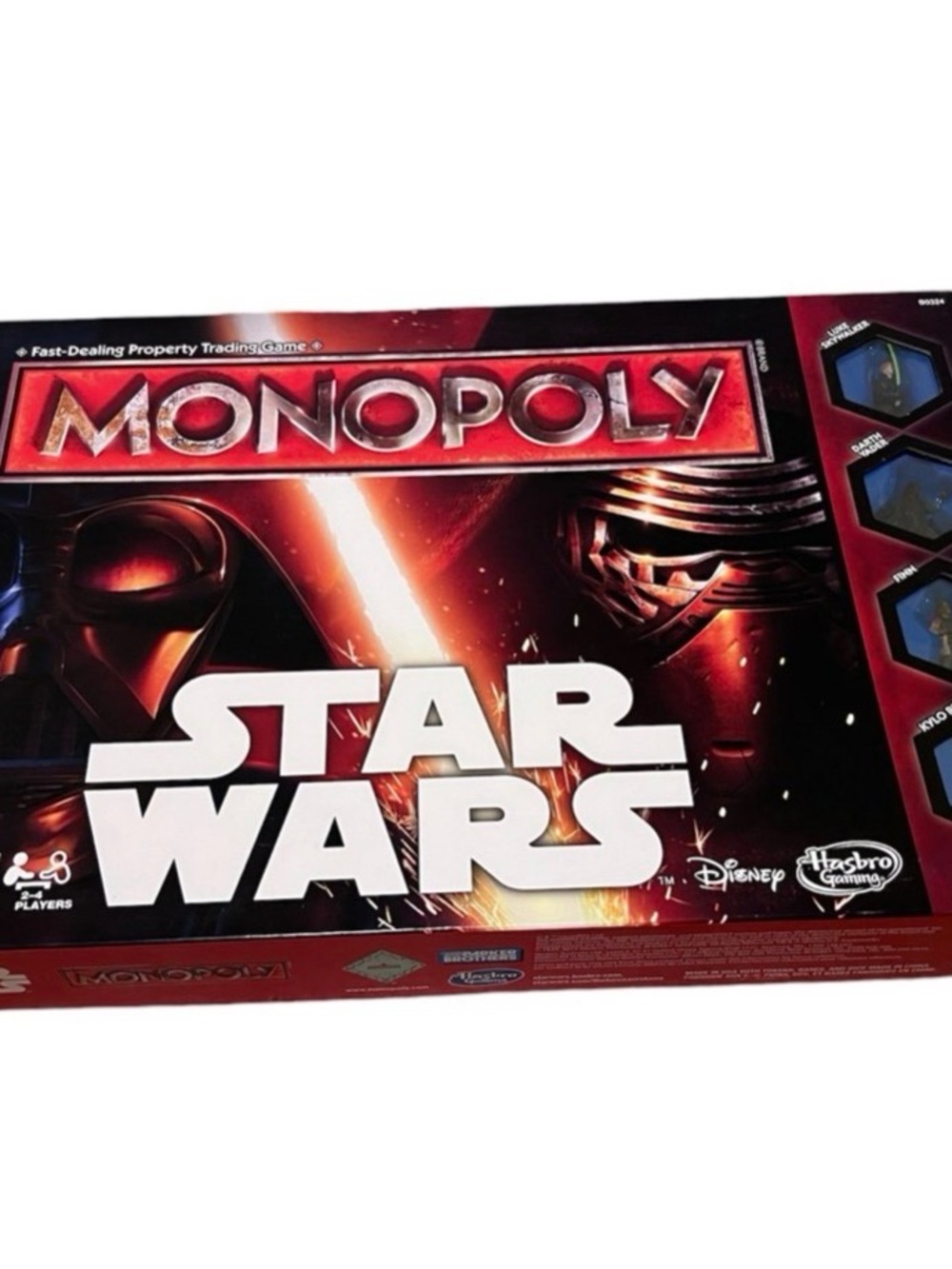 Star Wars Monopoly Game - Parker Brothers - 2015 COMPLETE